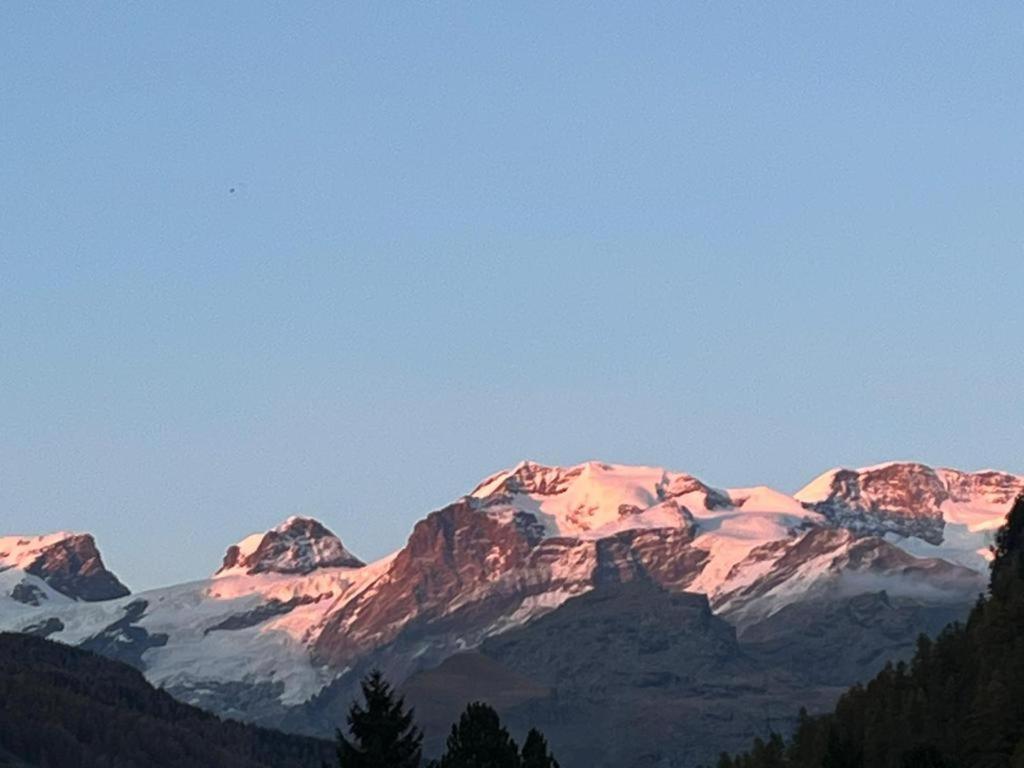 La Rondine - Appartamento Panoramico 6 Posti Letto In Villetta Champoluc Kültér fotó